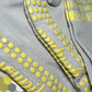 REFORMER Grip Socks (Yellow On Grey)