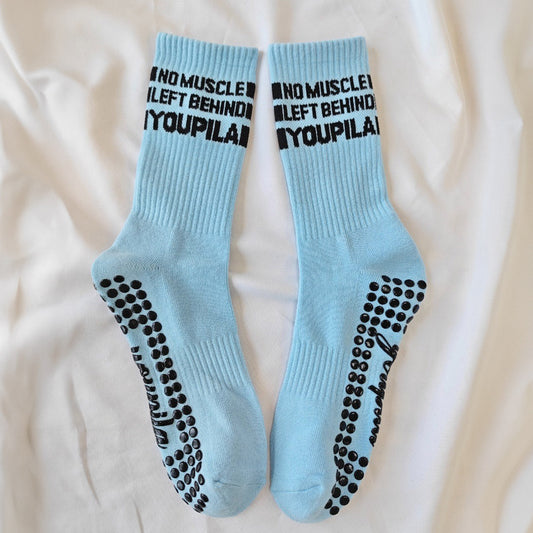YOUPILA STATEMENT SOCKS – HELLBLAU